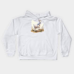 White Goat Kids Hoodie